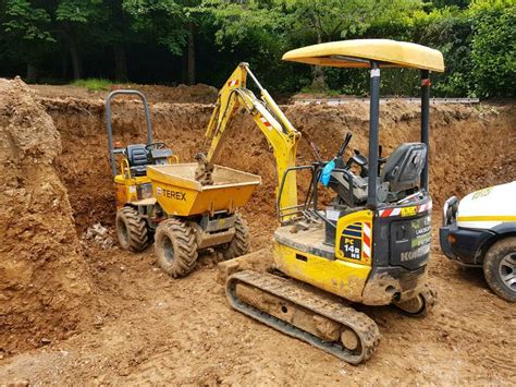 hedge end mini digger hire|mini digger hire with man.